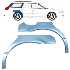 Sidovägg hjulhuskant för Subaru Legacy 1998-2004 / Vänster+Höger / COMBI / SEDAN / Set 9189