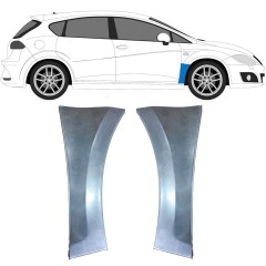 Reparationspanel till framskärm för Seat Leon 2005-2012 / Vänster+Höger / Set 9606