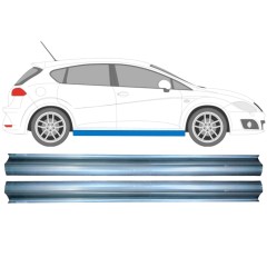 Tröskelplåt reparationspanel för Seat Leon 2005-2012 / Vänster+Höger / Set 11371