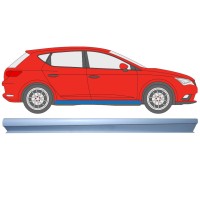 Nedre tröskelplåt reparationspanel för Seat Leon 2012-2020 / Höger 16982