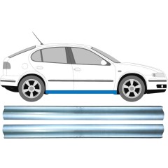Tröskelplåt reparationspanel för Seat Toledo II 1999-2004 / Vänster = Höger (symmetrisk) / Set 10409