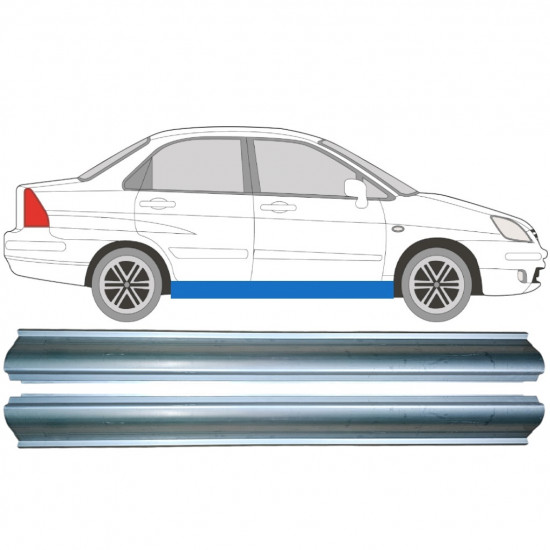 Tröskelplåt reparationspanel för Suzuki Liana 2001-2007 / Set 11339