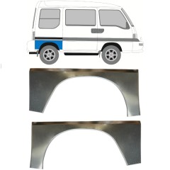 Sidovägg hjulhuskant för Subaru Libero 1983-1998 / Vänster+Höger / Set 15051