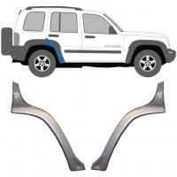 Sidovägg hjulhuskant för Jeep Liberty 2001-2008 / Vänster+Höger / Set 10439