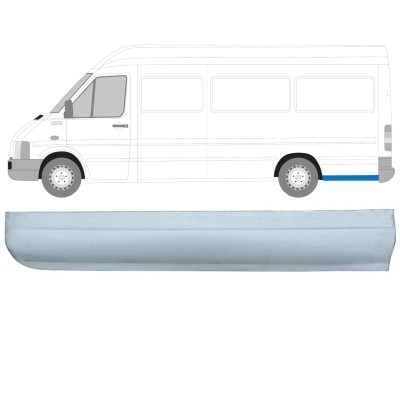 Nedre del av bak skärm reparationspanel för Volkswagen LT 1996-2005 / Vänster 13833