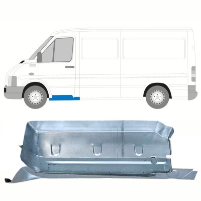 Fram steg reparationspanel med tröskel för Volkswagen LT 1996-2005 / Vänster 16566