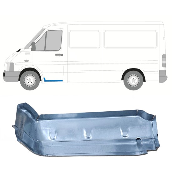 Fram steg reparationspanel för Volkswagen LT 1996-2005 / Vänster 16605