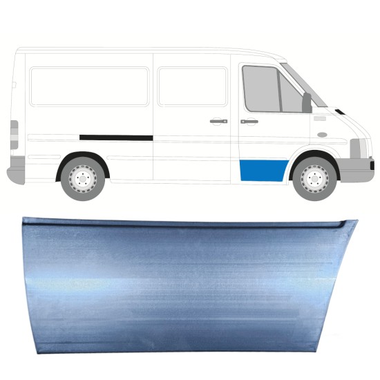 Fram dörrreparationspanel för Volkswagen LT 1996-2005 / Höger 16553