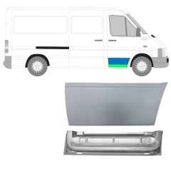 Fram dörrreparationspanel för Volkswagen LT 1996-2005 / Höger / Set 16557