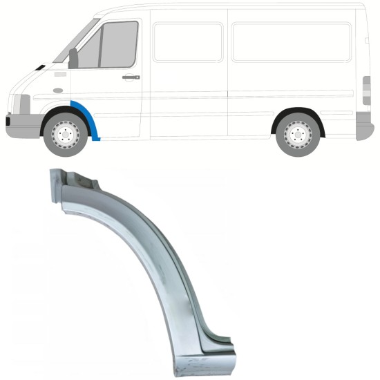 Reparationspanel till framskärm för Volkswagen LT 1996-2005 / Vänster 16564