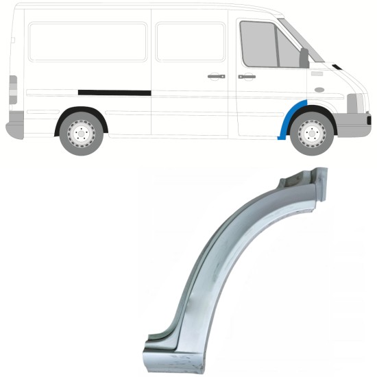 Reparationspanel till framskärm för Volkswagen LT 1996-2005 / Höger 16563