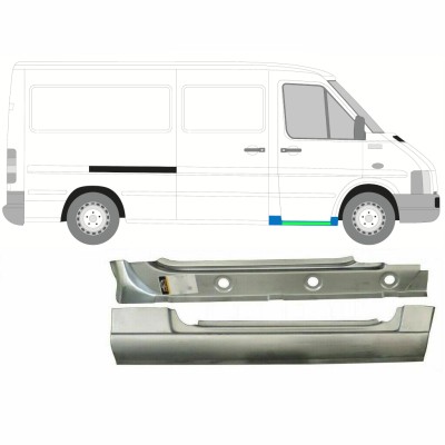 Inre + yttre fram tröskel reparationspanel för Volkswagen LT 1996-2005 / Höger 16582