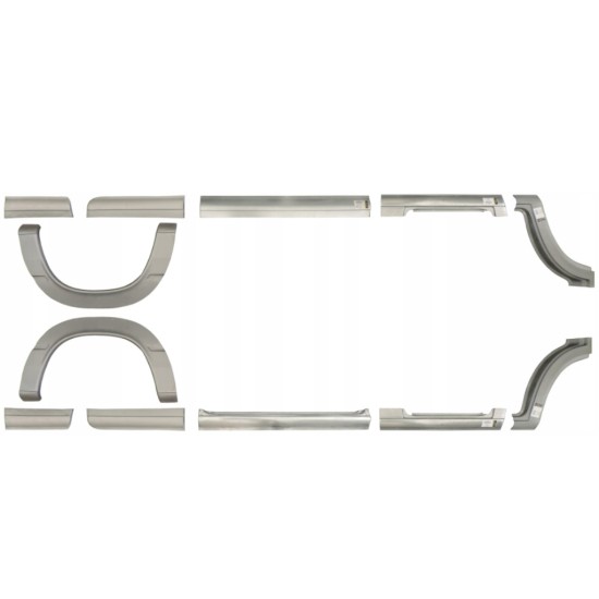Reparationspanel set för Volkswagen LT 1996-2005 / Vänster+Höger / 14388