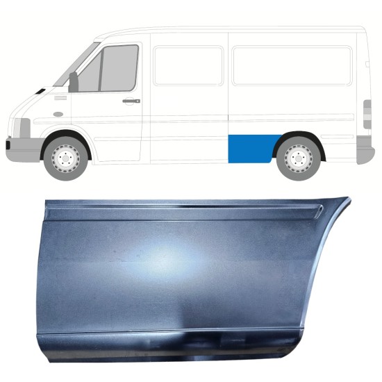 Sidovägg hjulhuskant
