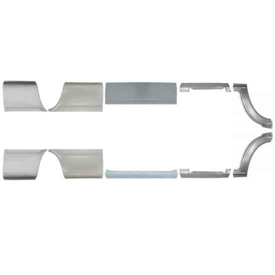 Reparationspanel set för Volkswagen LT 1996-2005 / Vänster+Höger 16612
