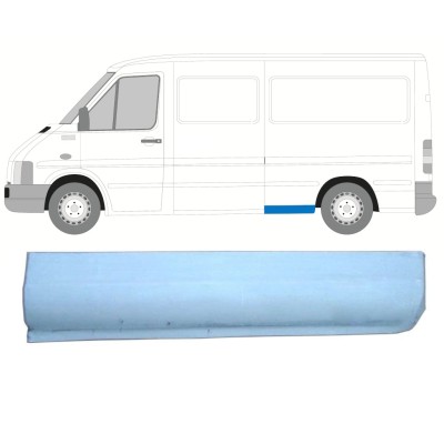 Nedre del av bak skärm reparationspanel för Volkswagen LT 1996-2005 / Vänster 13835
