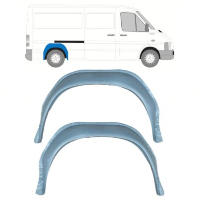 Hjulhus reparationsplåt för Volkswagen LT 1996-2005 / Vänster = Höger (symmetrisk) / Set 14177