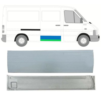 Skjutdörr reparationspanel för Volkswagen LT 1996-2005 / Set 16601