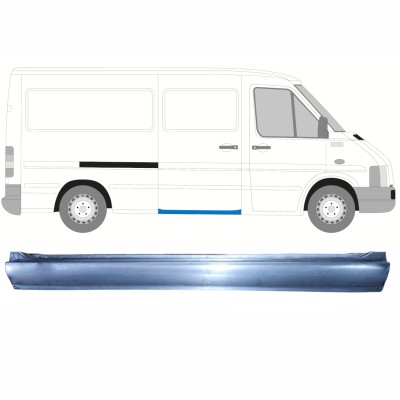 Skjutdörr tröskel reparationspanel för Volkswagen LT 1996-2005 / Vänster = Höger (symmetrisk) 16607