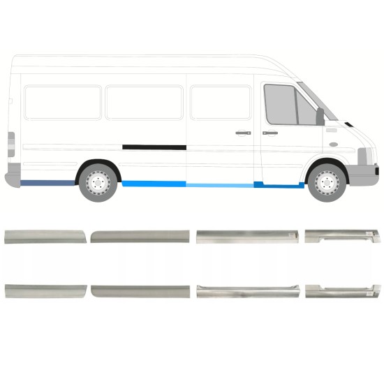 Reparationspanel set för Volkswagen LT 1996-2005 / Vänster+Höger / 14389