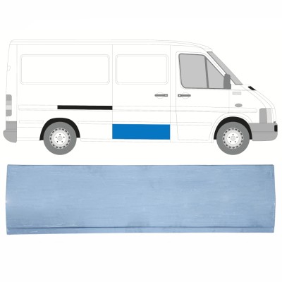 Skjutdörr reparationspanel yttre för Volkswagen LT 1996-2005 / Vänster 16597