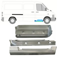 Inre tröskel + fram skärm + fram steg reparationspanel för Volkswagen LT 1996-2005 / Höger 16571