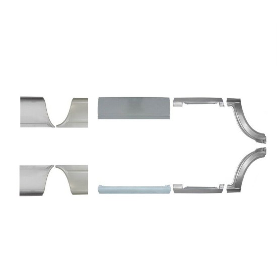 Reparationspanel set för Volkswagen LT 1996-2005 / Vänster+Höger 16613