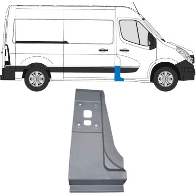 Reparationspanel för stolpe för Opel Movano 2010-2021 / Höger 16918