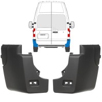 Stötfångarhörn bak för Renault Master 2010-2024 / Vänster+Höger / Set 17238