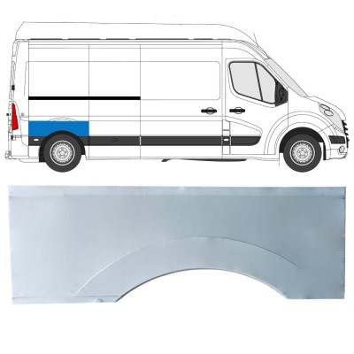 Sidovägg hjulhuskant för Renault Master 2010- / Höger 16818