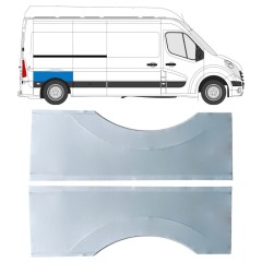 Sidovägg hjulhuskant för Opel Movano 2010-2021 / Vänster+Höger 16823