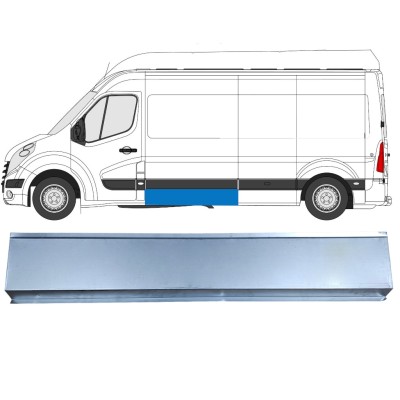 Reparation av sidopanel för Renault Master 2010- / Vänster 16791