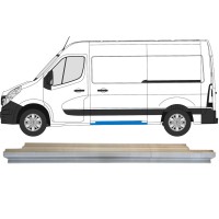 Skjutdörr tröskel reparationspanel för Renault Master 2010- / Vänster 14915
