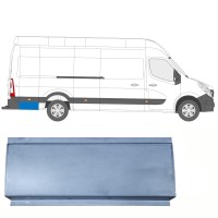 Bak sektionens reparationspanel för bak stänkskärm för Renault Master 2010-2024 / Vänster = Höger (symmetrisk) 17292