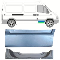 Inre + yttre fram dörrreparationspanel för Opel Movano 1998-2010 / Höger 16878