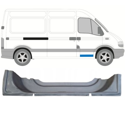 Inre fram dörrreparationspanel för Opel Movano 1998-2010 / Höger 16863
