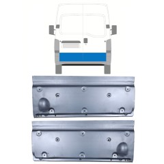 Reparationspanel för bakdörr för Renault Master 1998-2010 / Vänster+Höger / Set 11411
