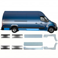 Reparationspanel set för Renault Master 2010- / LWB /  10065