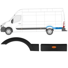 Prydnads Skyddslist sidovägg för Opel Movano 2010-2021 / Vänster / Set 13285