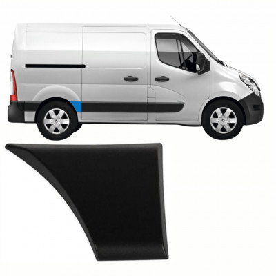 Prydnads Skyddslist sidovägg för Renault Master 2010- / SWB / Höger /  8709