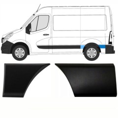 Prydnads skyddslister set för Renault Master 2010- / Vänster / 8712