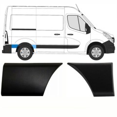 Prydnads skyddslister set för Opel Movano 2010-2021 / Höger / 13935
