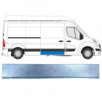 Skjutdörr reparationspanel för Renault Master 2010- / Höger 12649