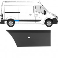 Prydnadslist sidovägg skyddslister PDC för Renault Master 2010- / L2 / Höger 10924