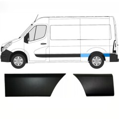 Prydnads skyddslister set för Renault Master 2010- / Vänster / 8578