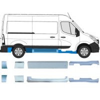 Reparationspanel set för Renault Master 2010- / Vänster+Höger / 14926 Reparationspanel set för Renault Master 2010- / Vänster+Höger / 14926