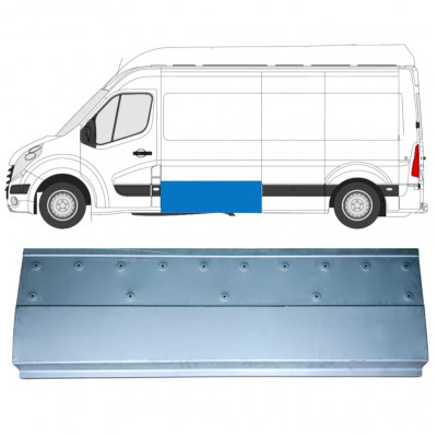 Reparation av sidopanel för Renault Master 2010- / Vänster 12840