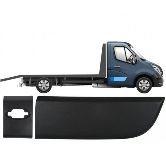 RENAULT MASTER 2010- HYTT PLAST ÖVRIGT / HÖGER