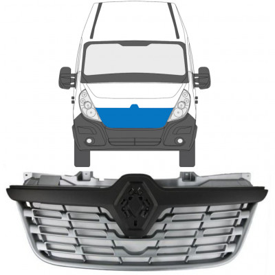 RENAULT MASTER 2014- GRILL