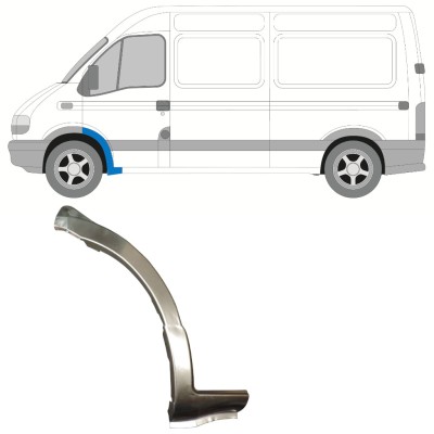 Framre hjulhus reparationspanel för Renault Master 1998-2010 / Vänster 15355